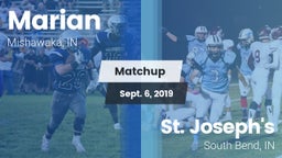 Matchup: Marian  vs. St. Joseph's  2019