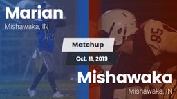 Matchup: Marian  vs. Mishawaka  2019