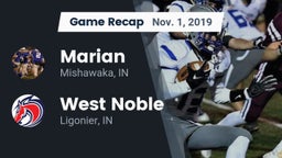 Recap: Marian  vs. West Noble  2019