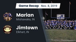 Recap: Marian  vs. Jimtown  2019