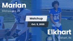 Matchup: Marian  vs. Elkhart  2020