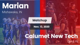 Matchup: Marian  vs. Calumet New Tech  2020