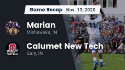 Recap: Marian  vs. Calumet New Tech  2020