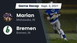 Recap: Marian  vs. Bremen  2021