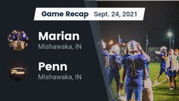 Recap: Marian  vs. Penn  2021