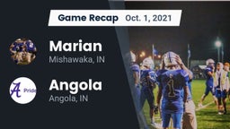 Recap: Marian  vs. Angola  2021