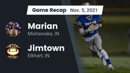 Recap: Marian  vs. Jimtown  2021