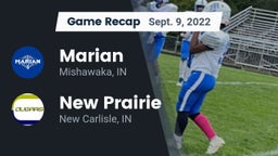Recap: Marian  vs. New Prairie  2022