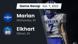 Recap: Marian  vs. Elkhart  2022
