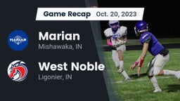 Recap: Marian  vs. West Noble  2023