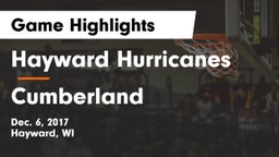 Hayward Hurricanes  vs Cumberland  Game Highlights - Dec. 6, 2017