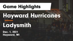 Hayward Hurricanes  vs Ladysmith  Game Highlights - Dec. 1, 2021