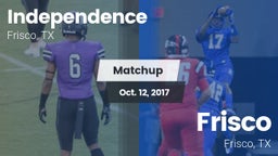 Matchup: IHS vs. Frisco  2017