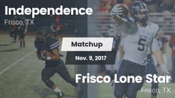 Matchup: IHS vs. Frisco Lone Star  2017
