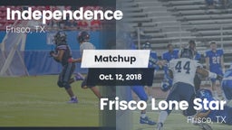 Matchup: IHS vs. Frisco Lone Star  2018