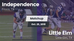 Matchup: IHS vs. Little Elm  2018
