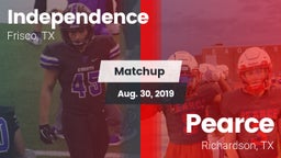 Matchup: IHS vs. Pearce  2019