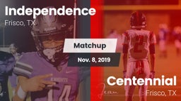 Matchup: IHS vs. Centennial  2019
