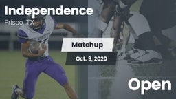 Matchup: IHS vs. Open 2020