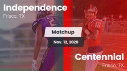 Matchup: IHS vs. Centennial  2020