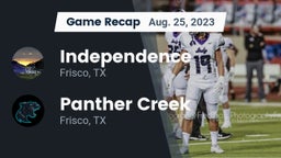Recap: Independence  vs. Panther Creek  2023