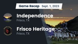Recap: Independence  vs. Frisco Heritage  2023