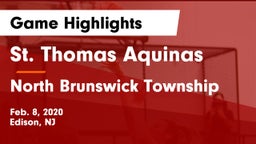 St. Thomas Aquinas vs North Brunswick Township  Game Highlights - Feb. 8, 2020