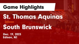 St. Thomas Aquinas vs South Brunswick  Game Highlights - Dec. 19, 2023
