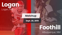 Matchup: Logan vs. Foothill  2019