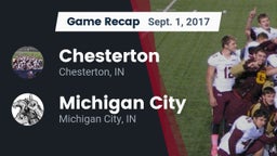 Recap: Chesterton  vs. Michigan City  2017