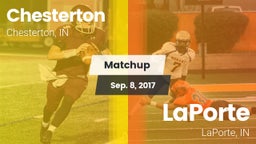Matchup: Chesterton High vs. LaPorte  2017