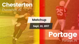 Matchup: Chesterton High vs. Portage  2017