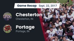 Recap: Chesterton  vs. Portage  2017