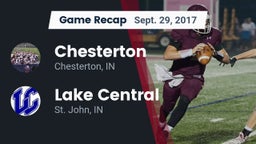 Recap: Chesterton  vs. Lake Central  2017