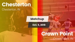 Matchup: Chesterton High vs. Crown Point  2018