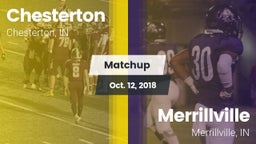 Matchup: Chesterton High vs. Merrillville  2018