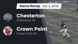 Recap: Chesterton  vs. Crown Point  2018
