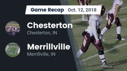 Recap: Chesterton  vs. Merrillville  2018