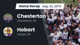 Recap: Chesterton  vs. Hobart  2019