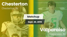 Matchup: Chesterton High vs. Valparaiso  2019