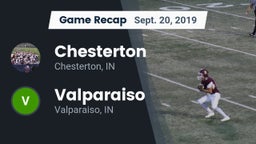 Recap: Chesterton  vs. Valparaiso  2019