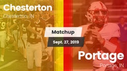 Matchup: Chesterton High vs. Portage  2019