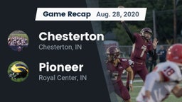 Recap: Chesterton  vs. Pioneer  2020