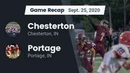 Recap: Chesterton  vs. Portage  2020