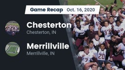Recap: Chesterton  vs. Merrillville  2020