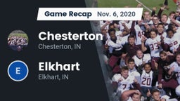 Recap: Chesterton  vs. Elkhart  2020