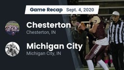 Recap: Chesterton  vs. Michigan City  2020