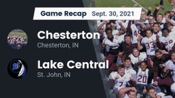Recap: Chesterton  vs. Lake Central  2021