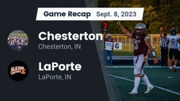 Recap: Chesterton  vs. LaPorte  2023