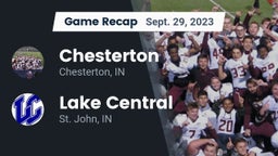 Recap: Chesterton  vs. Lake Central  2023